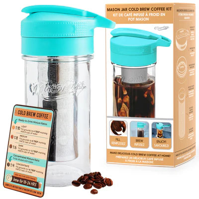 Cold Brew Makers Kit by Mason Tops